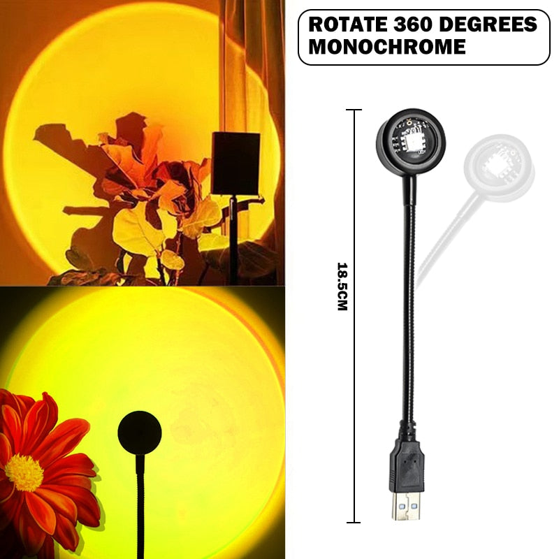 Lampe du coucher de soleil