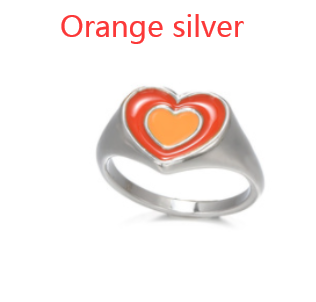 Bague cœur d'amour créative