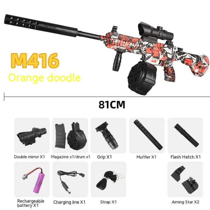Maquette de jouet M416 multicolore