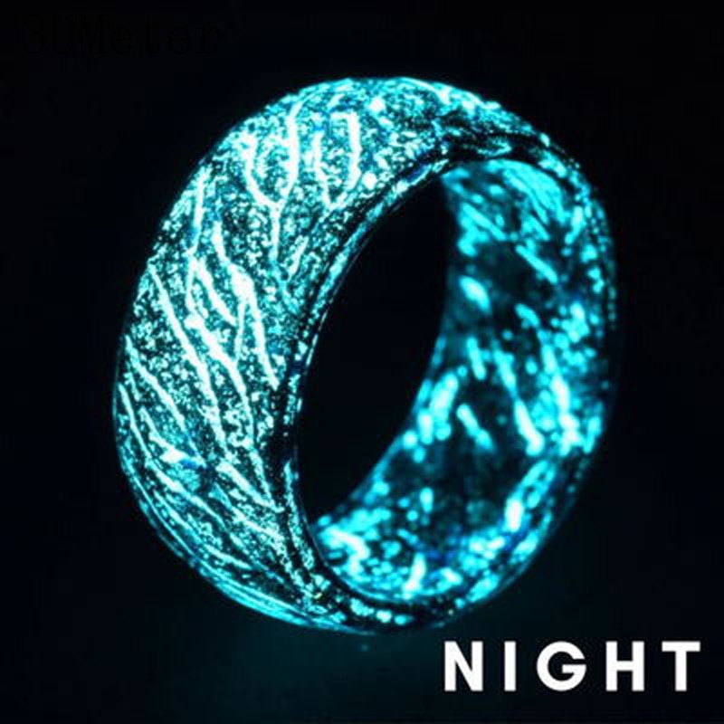 Bagues lumineuses unisexes