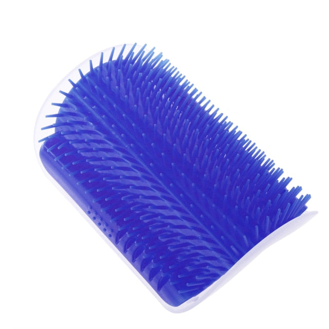 Brosse d'angle pour toiletteur de chat