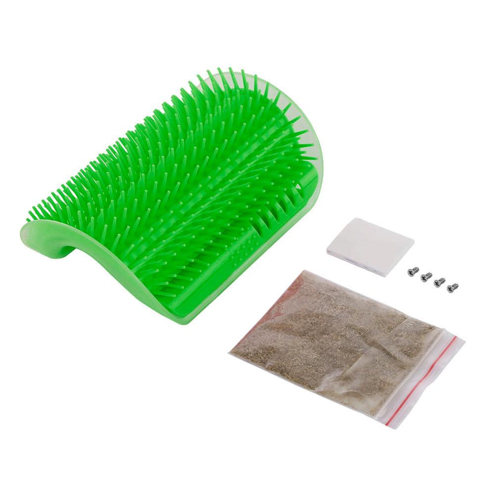 Brosse d'angle pour toiletteur de chat