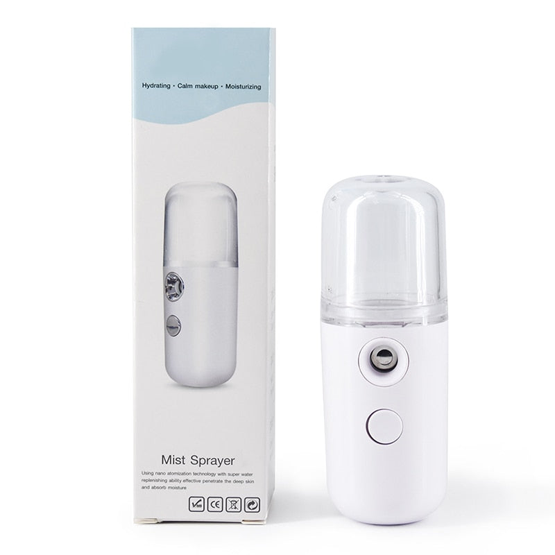 Vaporisateur facial Nano Mist, instrument de beauté, vaporisateur facial USB hydratant