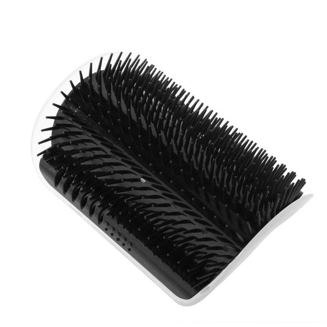 Brosse d'angle pour toiletteur de chat