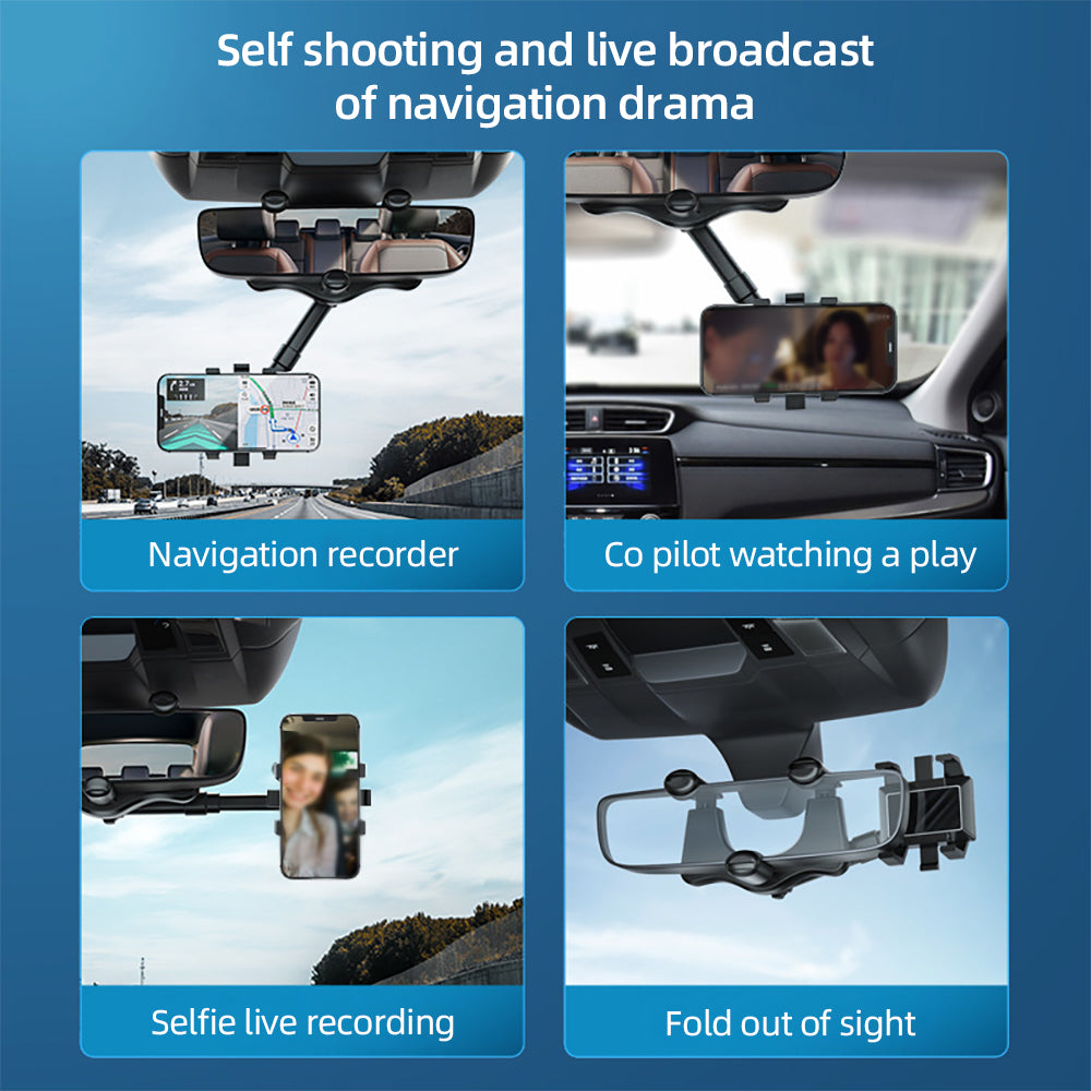 Support de voiture pour smartphone rotatif à 360°