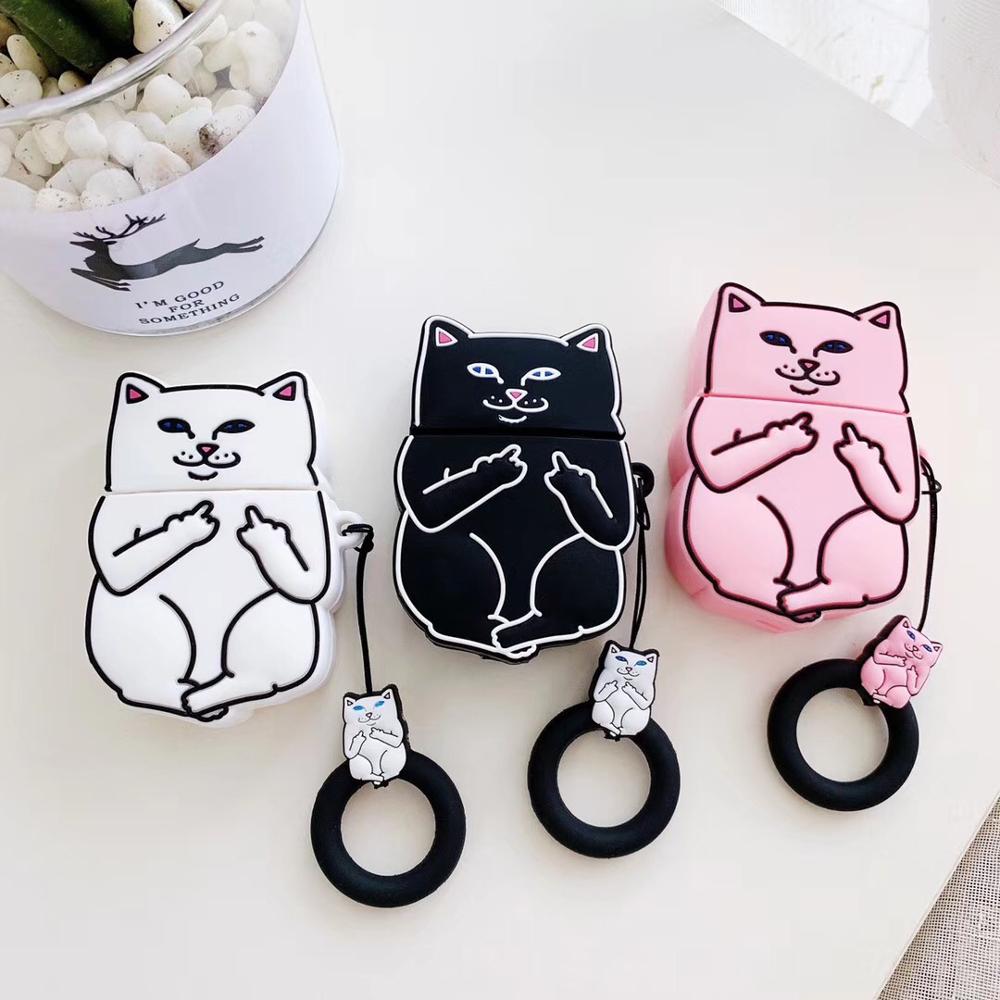 Étui AirPods Cartoon Cat