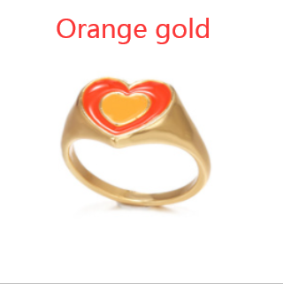 Bague cœur d'amour créative