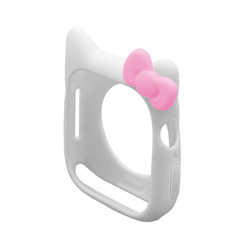 Étui de protection pour Apple Watch avec motif chat