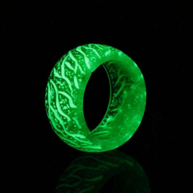 Bague lumineuse d'amour