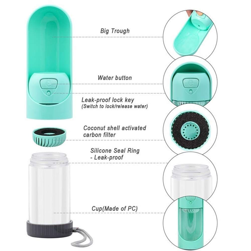 Bouteille d'abreuvement portable pour chien
