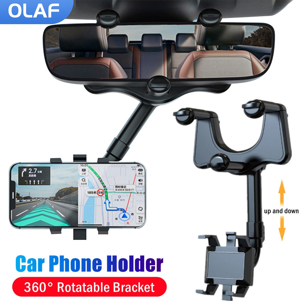 Support de voiture pour smartphone rotatif à 360°