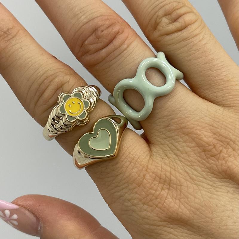 Bague cœur d'amour créative