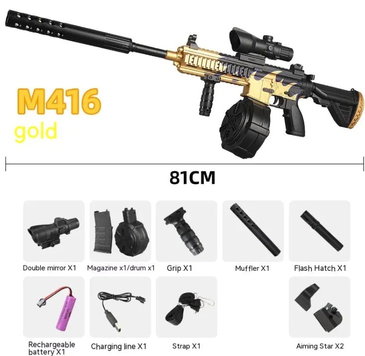 Maquette de jouet M416 multicolore