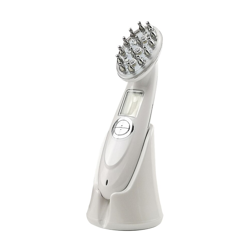 Peigne électrique laser pour la croissance des cheveux : massage par vibrations infrarouges, EMS et radiofréquences, microcourant, soin capillaire, traitement de la chute des cheveux, repousse des cheveux